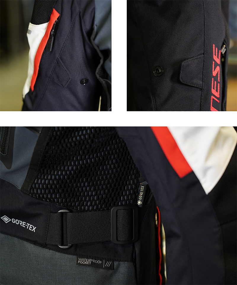 Dainese Carve Master 4 GTX jacket detail